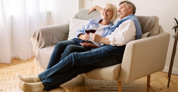 Retired Couple Enjoying Retirement